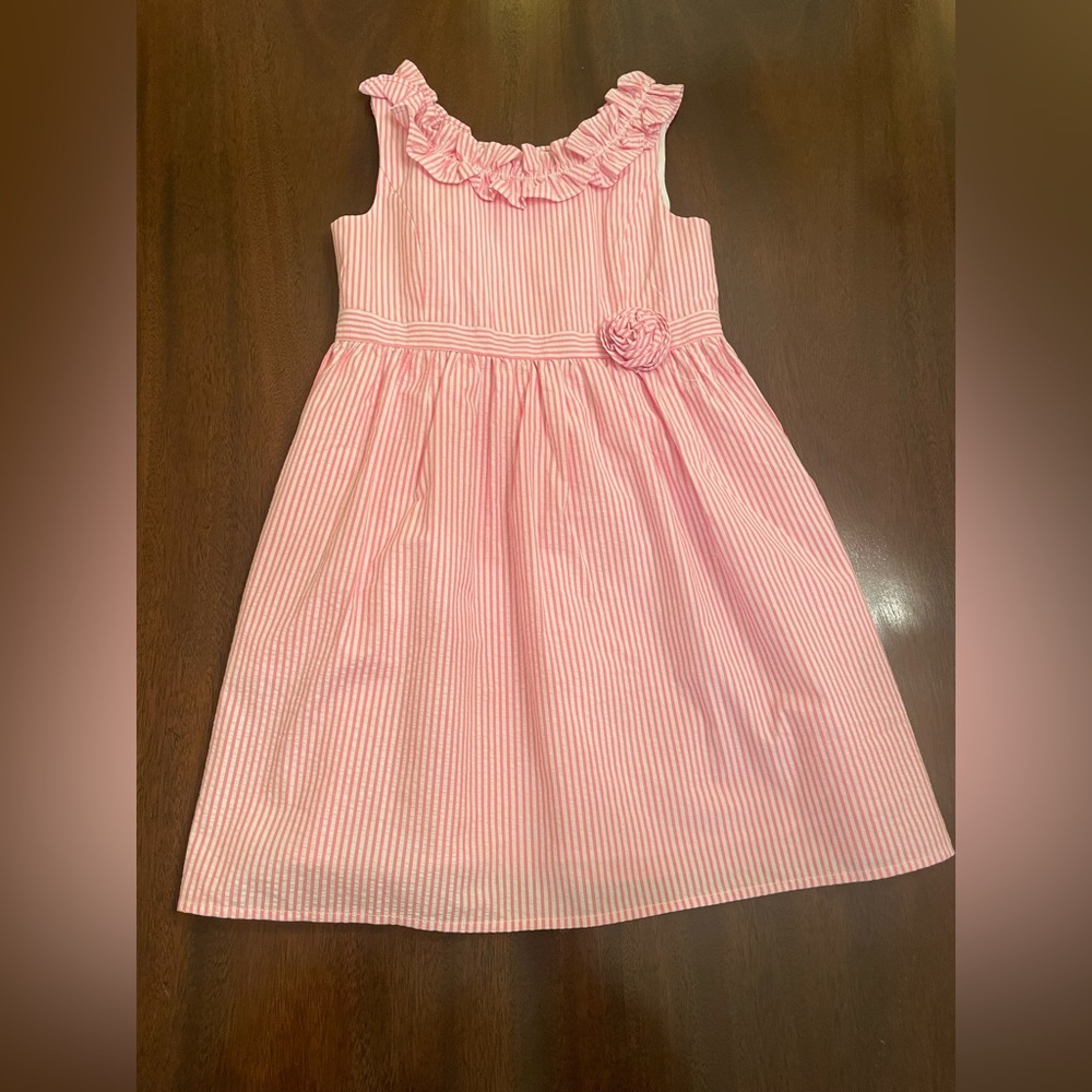 Lilly Pulitzer Pink Seersucker Dress